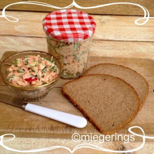 recept sandwichspread gezonde lunch afvallen deurne mieke jegerings